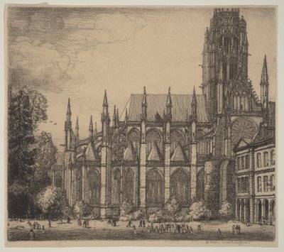 Saint-Ouen, Rouen alkotó: Donald Shaw MacLaughlan