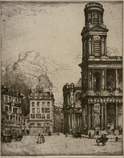 St. Sulpice Párizs, La Grande Tour alkotó: Donald Shaw MacLaughlan
