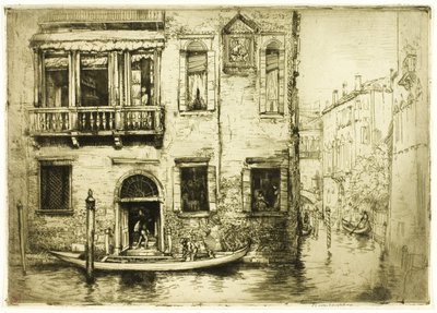 A Kisszent-csatorna, Velence alkotó: Donald Shaw MacLaughlan