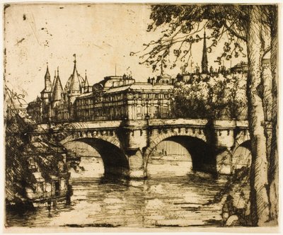 Conciergerie, Párizs alkotó: Donald Shaw MacLaughlan