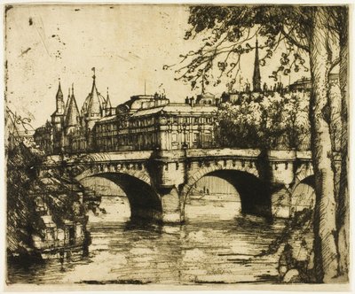 Conciergerie, Párizs alkotó: Donald Shaw MacLaughlan
