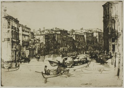 Piac, Velence alkotó: Donald Shaw MacLaughlan