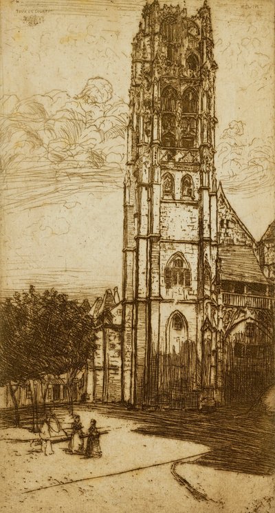 St. Laurent torony, Rouen alkotó: Donald Shaw MacLaughlan