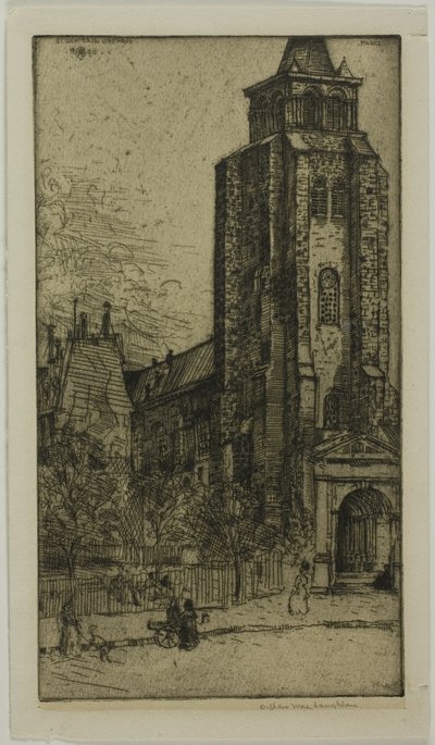 St. Germain-des-Pres tornya alkotó: Donald Shaw MacLaughlan