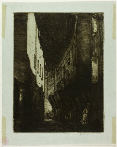 Via San Vitale, Bologna alkotó: Donald Shaw MacLaughlan