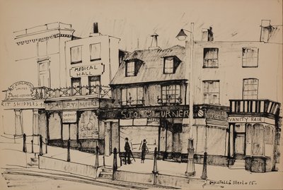 London utcája alkotó: Donatella Merlo