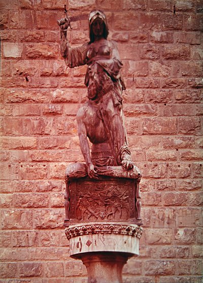 Judit és Holofernész, 1460 (bronz) alkotó: Donatello