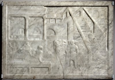 Heródes ünnepe (márvány) alkotó: Donatello