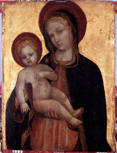 Szűz gyermekkel (Festmény, 1426-1450 körül) alkotó: Donato de Bardi