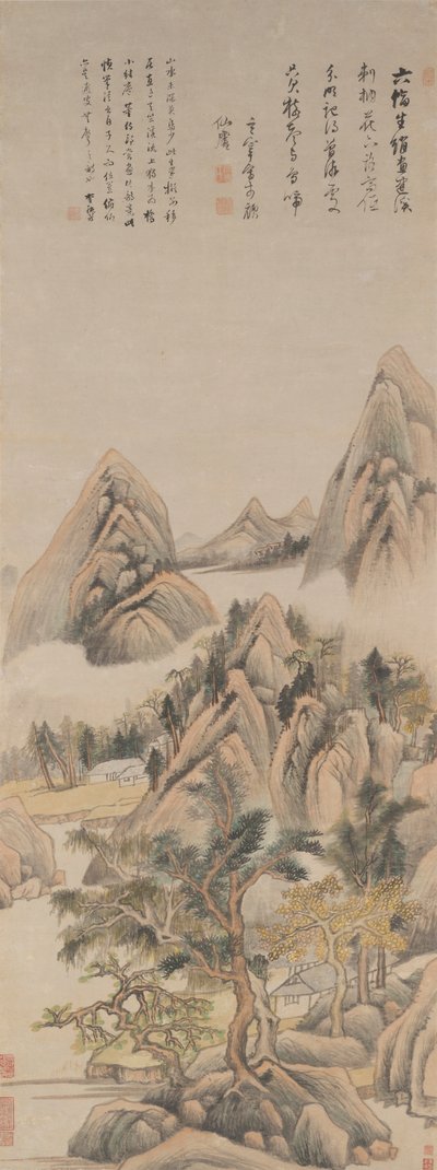 Emlékezés a Jian folyóra alkotó: Dong Qichang