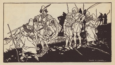 Gotham bölcsei, angol népmese (litho) alkotó: Donn P. Crane