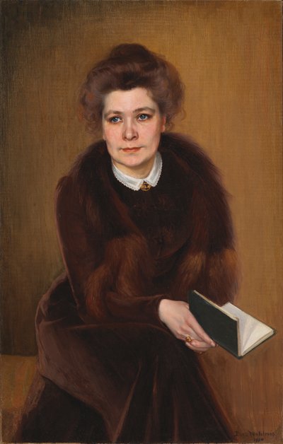 Irma (A művész nővérének portréja) alkotó: Dora Wahlroos