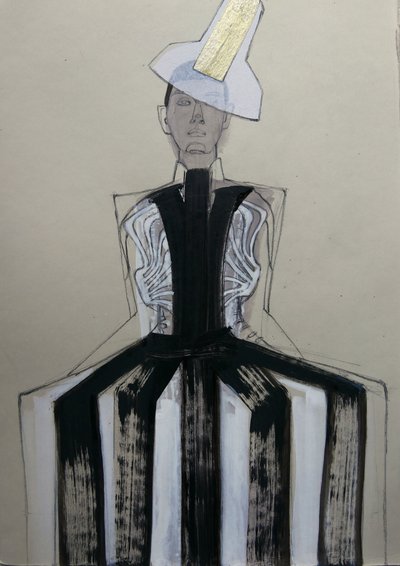 Avant-Garde divatportré alkotó: Doris Schmitz