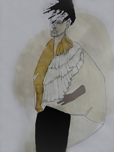 Elegáns, fodros alak alkotó: Doris Schmitz