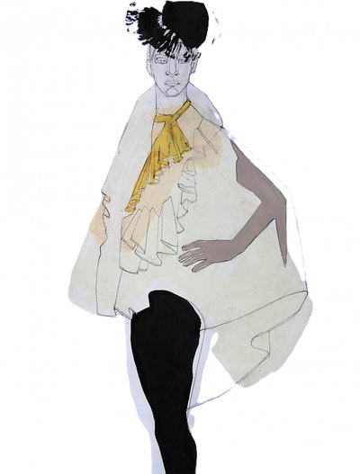 Elegáns, divatos alak alkotó: Doris Schmitz