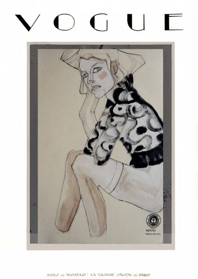 Elegáns divatillusztráció alkotó: Doris Schmitz