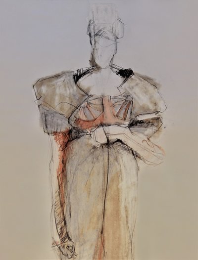 Elegáns divatvázlat alkotó: Doris Schmitz