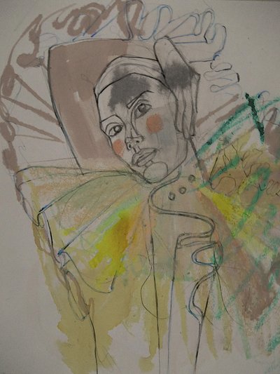 Kifejező női portré alkotó: Doris Schmitz