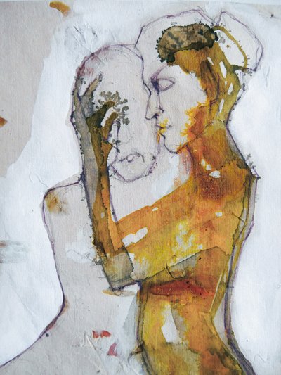 Arany ölelés alkotó: Doris Schmitz