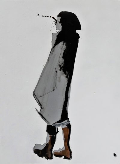 Tintacseppes figura alkotó: Doris Schmitz