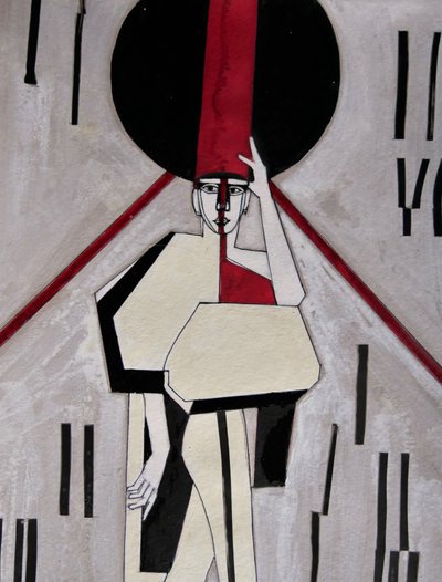 Stilizált divatfigura alkotó: Doris Schmitz