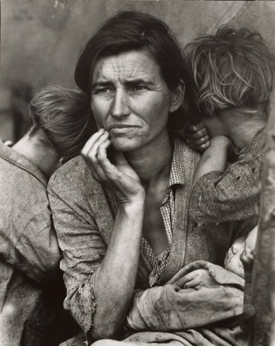 [A migráns anya másolata, Nipomo, Kalifornia] alkotó: Dorothea Lange