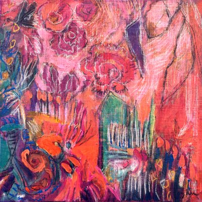 Élénk virágos álom alkotó: Dorothy Fagan