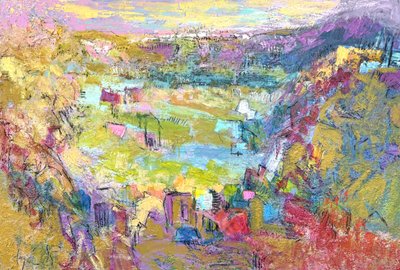 A pezsgő Valley Village alkotó: Dorothy Fagan