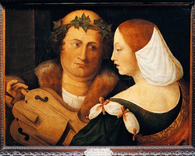 Franciaország, Fontaine Chaalis udvari költő és felesége alkotó: Dosso Dossi