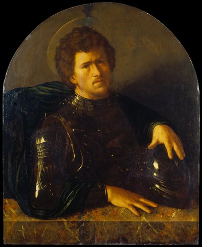 Szent György? alkotó: Dosso Dossi