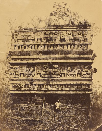 Chichén-Itzá- Apácapalota jobb szárnya alkotó: Désiré Charnay