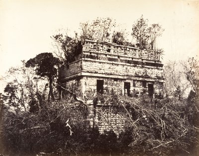 A börtön, Chichen-itza, 1857-89. alkotó: Désiré Charnay