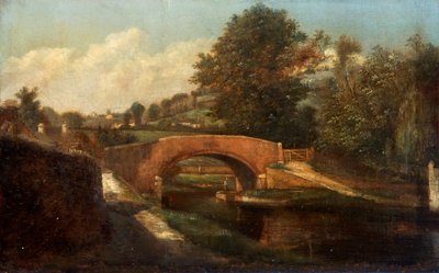 Canal Bridge, Brimscombe, Gloucestershire alkotó: Désiré Delaplace-Gérardin