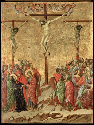 Oltár Maesta alkotó: Duccio di Buoninsegna