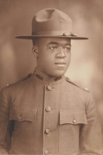 Charles J. Blackwood hadnagy fényképes portréja, 1914-1918. alkotó: Duce and McClymonds