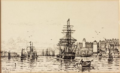 A magas és gyenge fények északi pajzsa (tinta papíron) alkotó: Duncan F. McLea