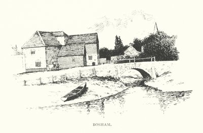 Bosham (litográfia) alkotó: Duncan Moul