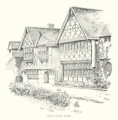 Great Tangley Manor (litográfia) alkotó: Duncan Moul