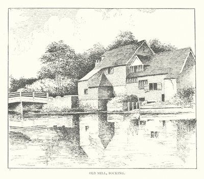 Régi malom, Bocking (litográfia) alkotó: Duncan Moul