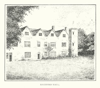 Rochford Hall (litográfia) alkotó: Duncan Moul