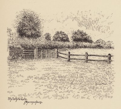 Sussex: Shermanbury (litográfia) alkotó: Duncan Moul