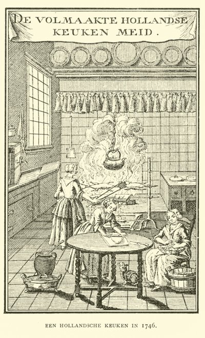 Egy holland konyha 1746-ban alkotó: Dutch School