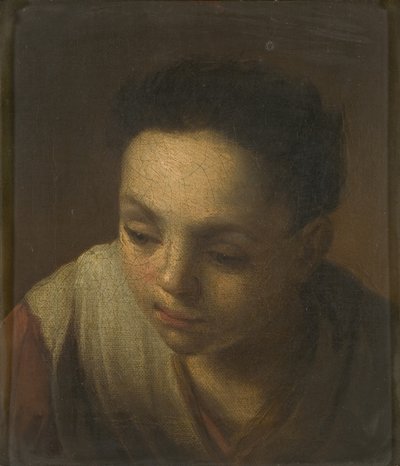 Egy lány feje alkotó: Dutch School