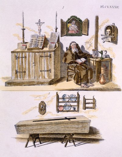 Illusztráció G. van Laar Magazine of Garden Gems című folyóiratából, amelyet 1802-ben adtak ki alkotó: Dutch School