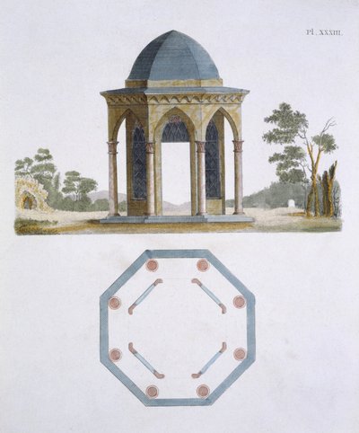 Illusztráció a Garden Gems magazinból, G Van Laar, 1802 alkotó: Dutch School
