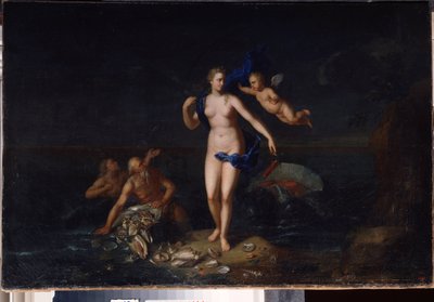 ""La naissance de Venus"" (Birth of Venus) Peinture anonyme de l