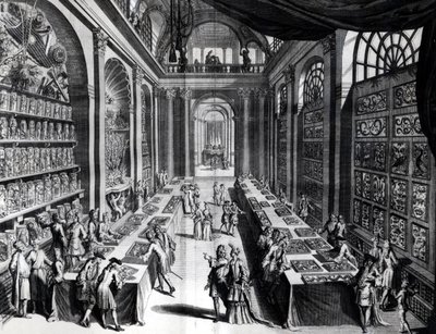 Levin Vincents érdekességek gyűjteménye, illusztráció a Theatre de la Merveilles de la Nature-ből, 1719 körül alkotó: Dutch School