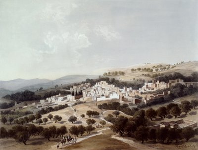 Nazareth, metszett Terry alkotó: Dutch School