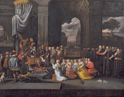 Alba hercegének üldözése 1568-ban alkotó: Dutch School
