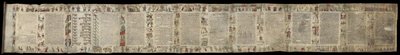 Eszter-tekercs, valószínűleg Hollandia, 1630 vagy 1640 körül, MS Or. 1047 (tinta és szín pergamenre). alkotó: Dutch School